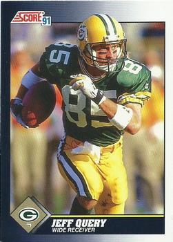 Jeff Query Green Bay Packers 1991 Score NFL #550